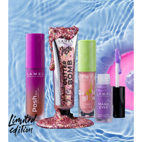 Lamel - *Summer Pack* - Ensemble de maquillage Les essentiels de @angygarridomakeup