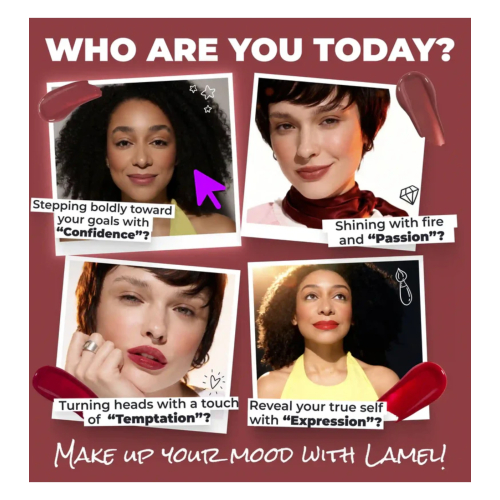 Lamel - Teinte à lèvres Lip Stain - 01: Confidence