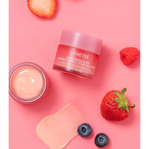 Laneige - Masque pour les lèvres de nuit - Berry