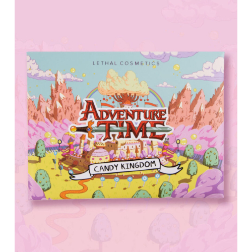 Lethal Cosmetics - *Adventure Time* - Palette d'ombres à paupières Candy Kingdom