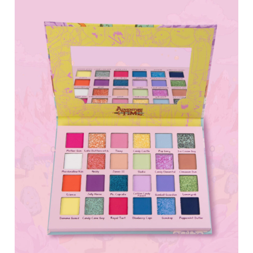 Lethal Cosmetics - *Adventure Time* - Palette d'ombres à paupières Candy Kingdom