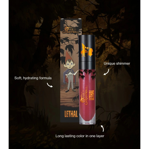 Lethal Cosmetics - *Over The Garden Wall* - Rouge à lèvres liquide - Poetry & Clarinet