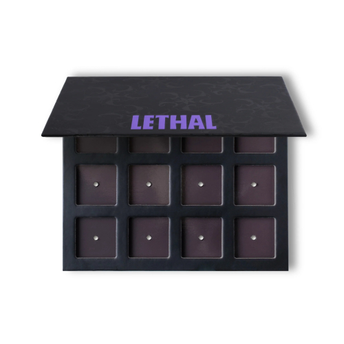 Lethal Cosmetics - Palette magnétique vide 12 - Devil's Trumpet