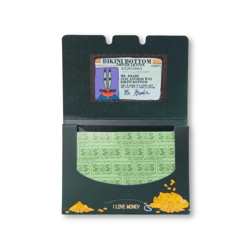 Lethal Cosmetics - *The SpongeBob* - Papier matifiant anti-brillance Mr. Krabs’ Wallet