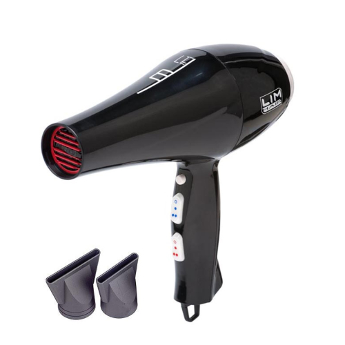 Lim Hair - Sèche-Cheveaux professionnel Iconic Tourmaline HP 3.7 - Black