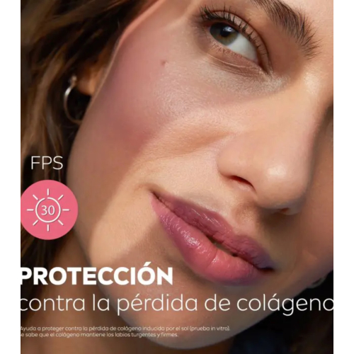 Liposan - Baume Teinté pour les Lèvres et les Joues Caring Beauty - Nude Pink