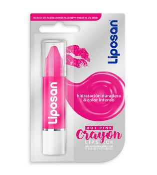 Liposan - Baume à lèvres teinté Crayon Lipstick - Hot Pink