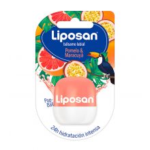 Liposan - Baume à lèvres Pop Ball - Pamplemousse & Fruit de la passion