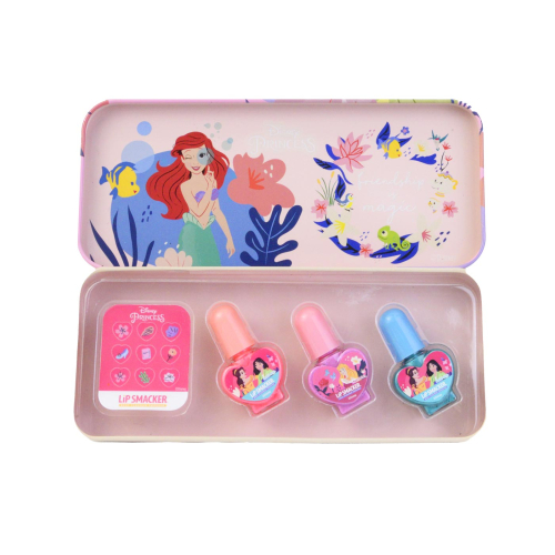 LipSmacker - *Disney Princess* - Étui de manucure en étain pour vernis à ongles - Ariel et Tiana