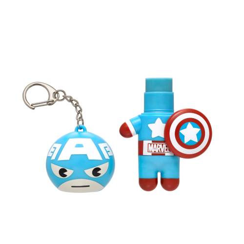 LipSmacker - *Marvel* - Baume à lèvres et porte-clés Captain America