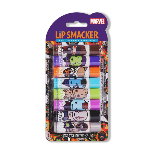 LipSmacker - *Marvel* - Pack de baume à lèvres Gardiens de la Galaxie 8 unités