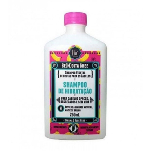 Lola Cosmetics - Shampooing hydratant à la banane et à l'aloe vera Be(m)dita Ghee