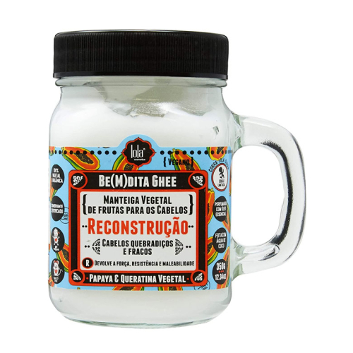 Lola Cosmetics - Reconstruction de masque de papaye et kératine Be(m)dita Ghee