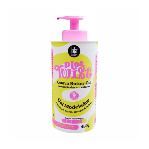 Lola Cosmetics - *Plot Twist* - Gel modelant boucles 480g - Crème de Goyave