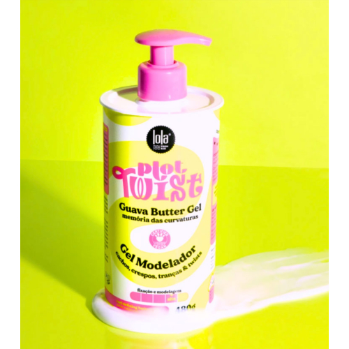 Lola Cosmetics - *Plot Twist* - Gel modelant boucles 480g - Crème de Goyave