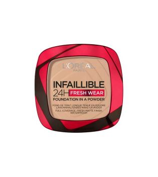 Loreal Paris - Maquillage en poudre Infaillible Fresh Wear - 130: True Beige