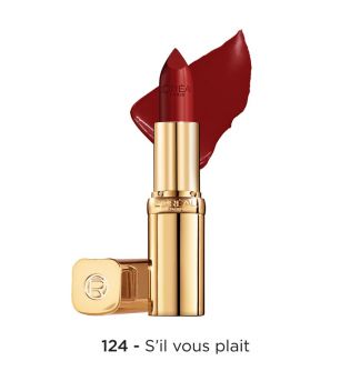 Loreal Paris - Rouge à lèvres Color Riche Original Satin - 124: S'il vous plait