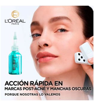 Loreal Paris - *Bright Reveal*  - Peeling exfoliant anti-taches action rapide - Marques et taches post-acnéiques