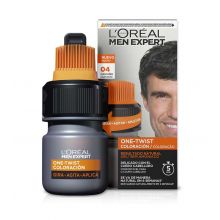 Loreal Paris - Coloration cheveux homme One-Twist Men Expert - 04: Natural Brown