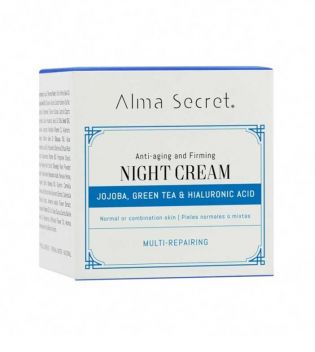Alma Secret - Crème de Nuit Multi-Réparatrice Anti-âge et Raffermissante - Normal to Combination Skin
