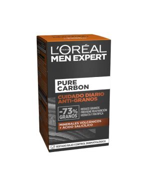 Loreal Paris - Soin quotidien anti-boutons Pure Carbon Men Expert