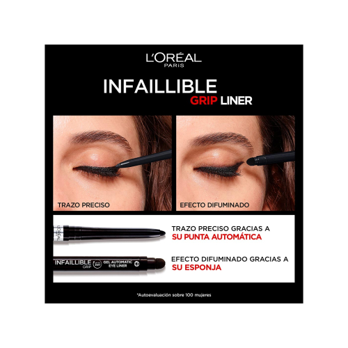 Loreal Paris  - Eyeliner Automatique Infaillible Grip Gel - 009: Polar White