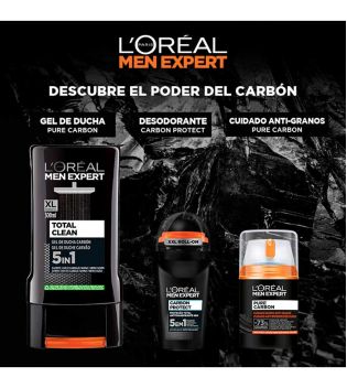 Loreal Paris - Coffret Cadeau Charcoal Men Expert