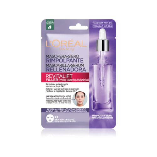 Loreal Paris - Masque facial Filler à l'acide hyaluronique Revitalift Filler