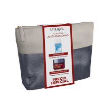 Loreal Paris - Revitalift Laser Toiletry Bag: Crème de jour anti-rides et anti-imperfections avec SPF et eau micellaire