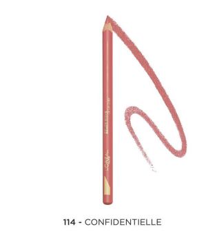 Loreal Paris - Rouge à lèvres Lip Liner Couture Colour Riche - 114: Confidentielle