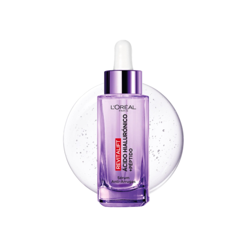 Loreal Paris - Sérum anti-rides à l'acide hyaluronique et aux peptides Revitalift Filler