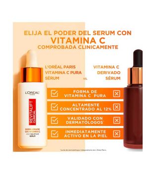 Loreal Paris - Sérum anti-âge 12% vitamine C pure Revitalift Clinical
