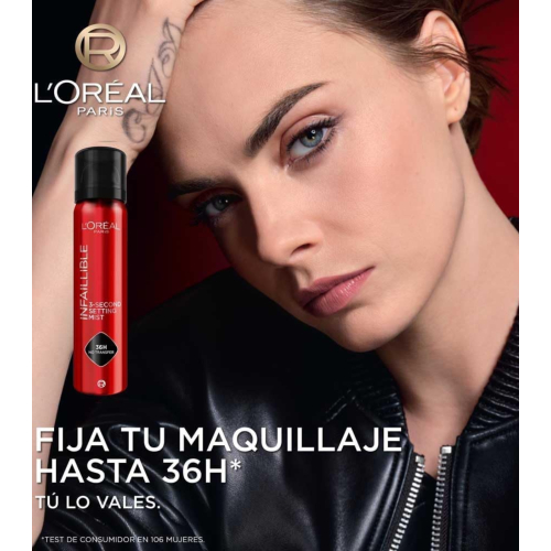 Loreal Paris - Spray fixateur de maquillage Infalible - 75 ml