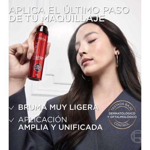 Loreal Paris - Spray fixateur de maquillage Infalible - 75 ml