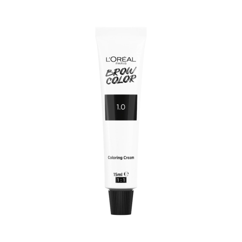Loreal Paris - Teinture semi-permanente des sourcils Brow Color - 1.0: Black