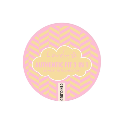Lovely - Fond de teint poudre 2 en 1 Authentic Fit - 01N Cloud