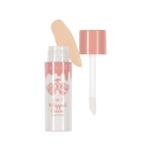 Lovely - *Cozy Feeling* - Fond de teint et correcteur 2 in 1 Whipped Cream - 02: Nude