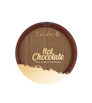 Lovely - *Cozy Feeling* - Poudre bronzante pour le visage et le corps Hot Chocolate