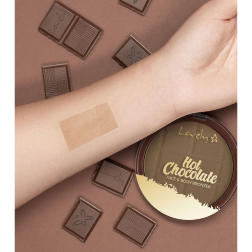 Lovely - *Cozy Feeling* - Poudre bronzante pour le visage et le corps Hot Chocolate