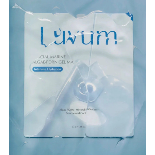 LUVUM - Masque facial hydratant Glacial Marine Algae-PDRN