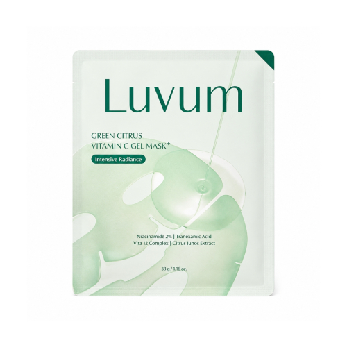 LUVUM - Masque facial illuminant Green Citrus Vitamin C