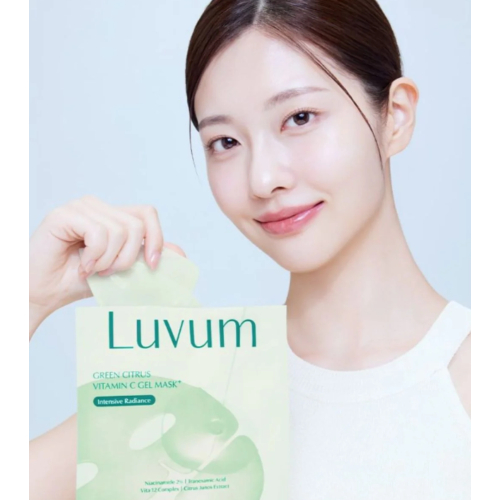 LUVUM - Masque facial illuminant Green Citrus Vitamin C