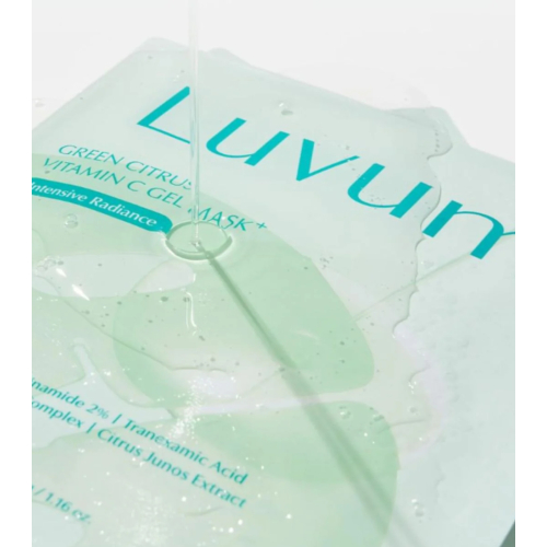LUVUM - Masque facial illuminant Green Citrus Vitamin C