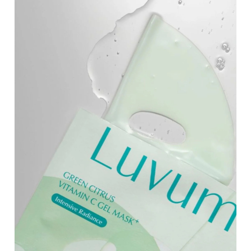 LUVUM - Masque facial illuminant Green Citrus Vitamin C