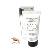 M.O.I. Skincare - Fond de teint à l'acide hyaluronique et à la rose musquée SPF30 Multiprotection Colour - 02