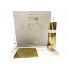 M.O.I Skincare - Traitement du visage avec des feuilles d'or Gold Mask 24K Luxury