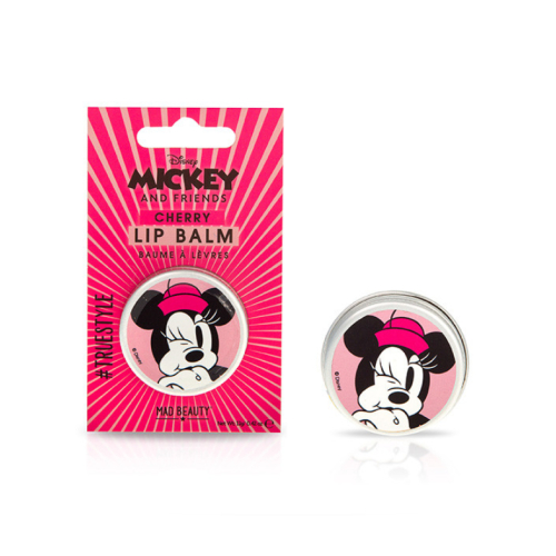 Mad Beauty - *Mickey and friends* - Baume à lèvres Minnie #Truestyle - Cerise