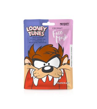 Mad Beauty - *Looney Tunes* - Masque hydratant Taz - Coco