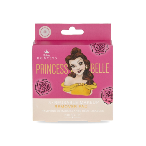 Mad Beauty - *Pure Princess* - 3 tampons démaquillants réutilisables - Princess Belle