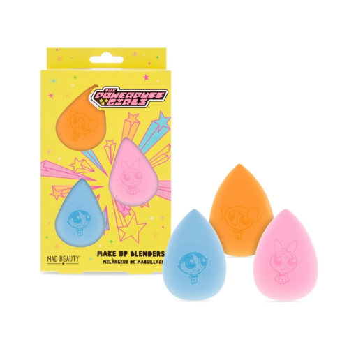 Mad Beauty - *The Powerpuff Girls* - Trio d'éponges à maquillage